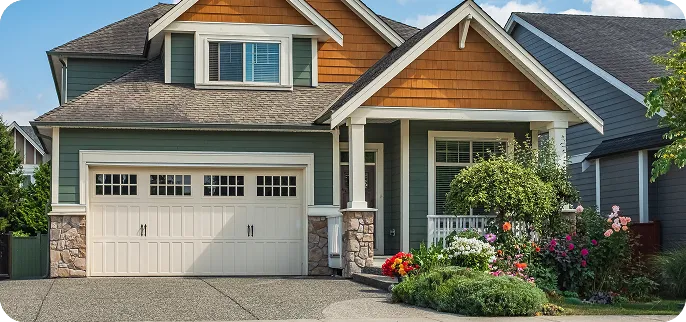 Single Family home with garage